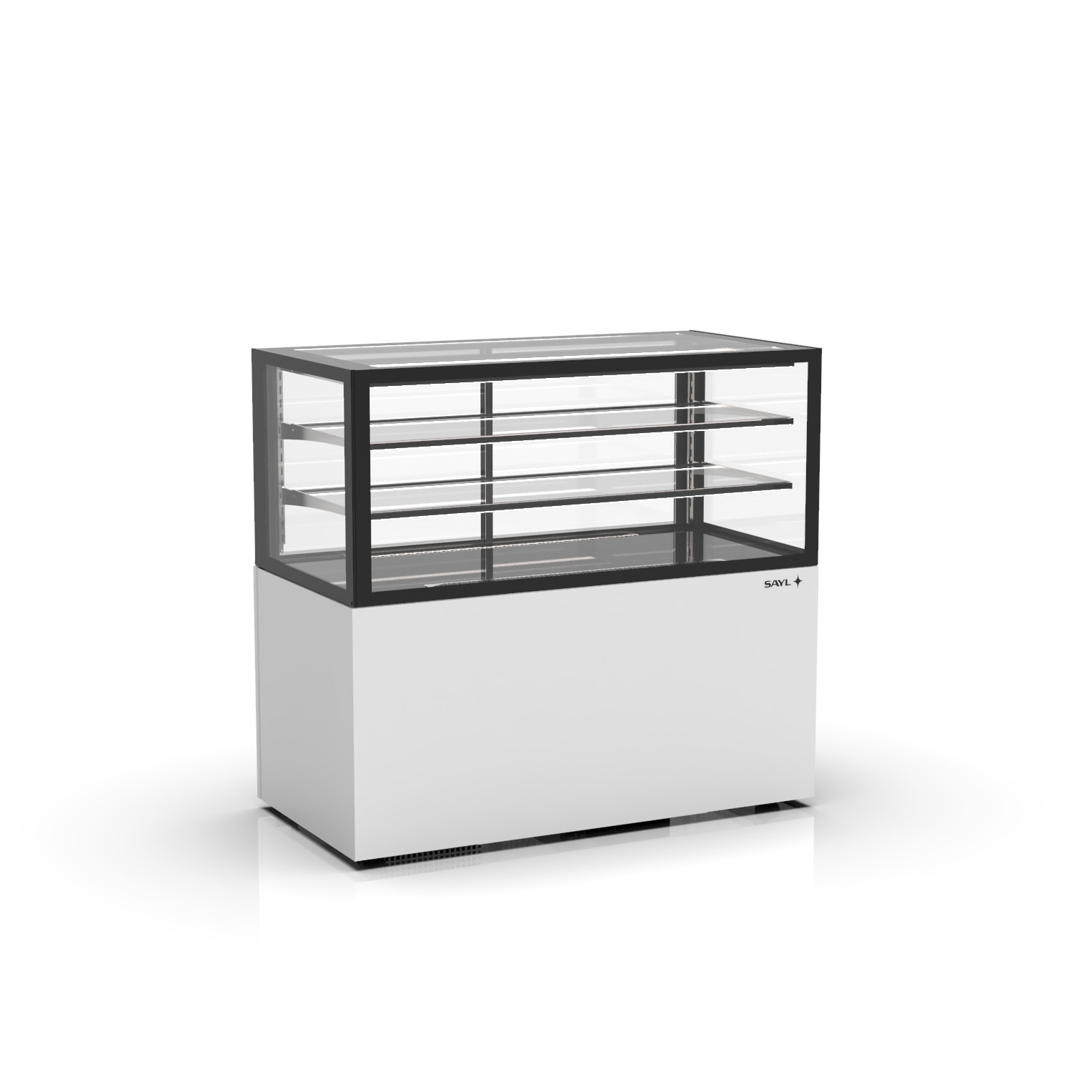 Vitrine Expositora Neutra de Balcão 1200x600x1100mm