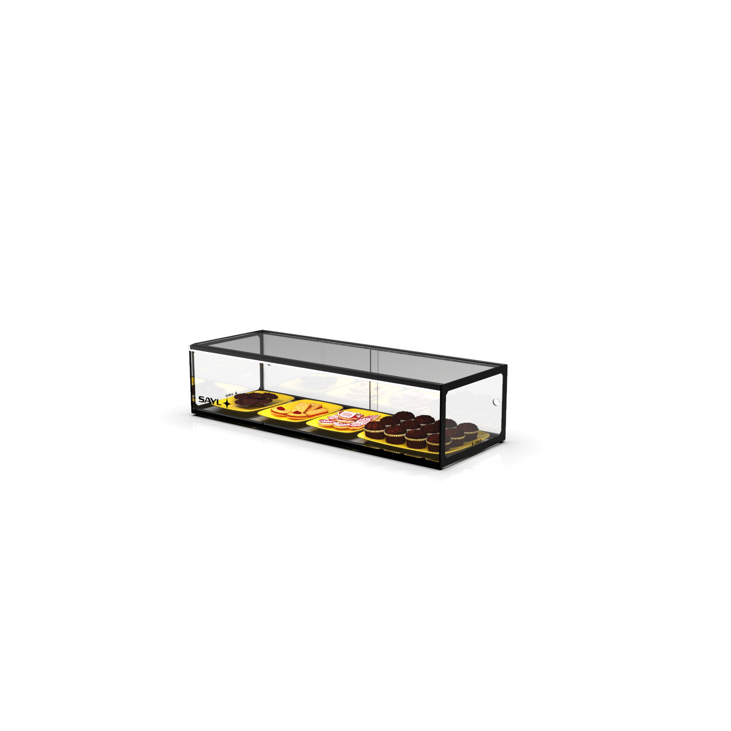 Vitrine Expositora Neutra de Balcão EP20M