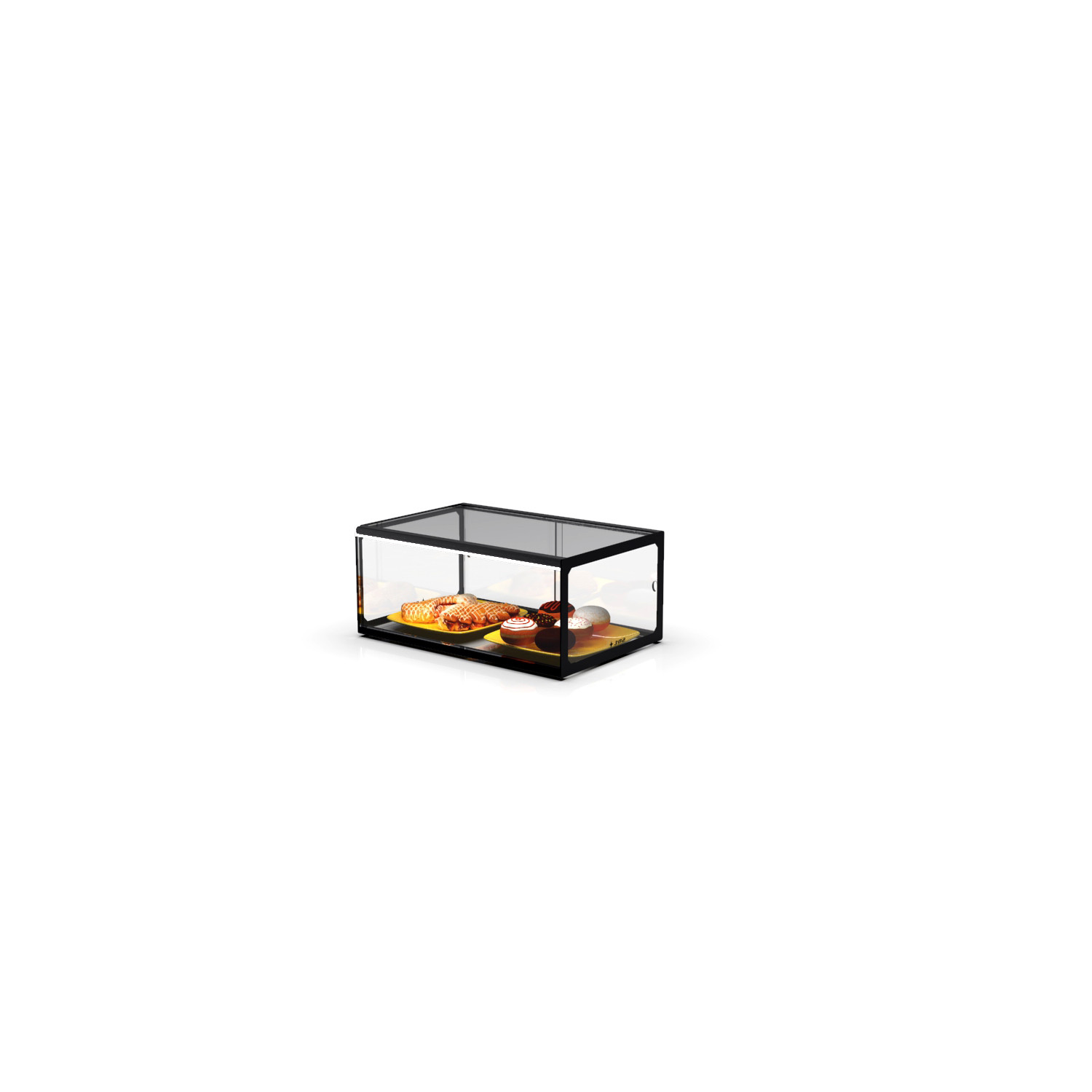Vitrine Expositora Neutra para Balcão 555x330x215mm