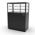 Vitrine Neutra de Balcão IN100/50-140N com 2 Prateleiras