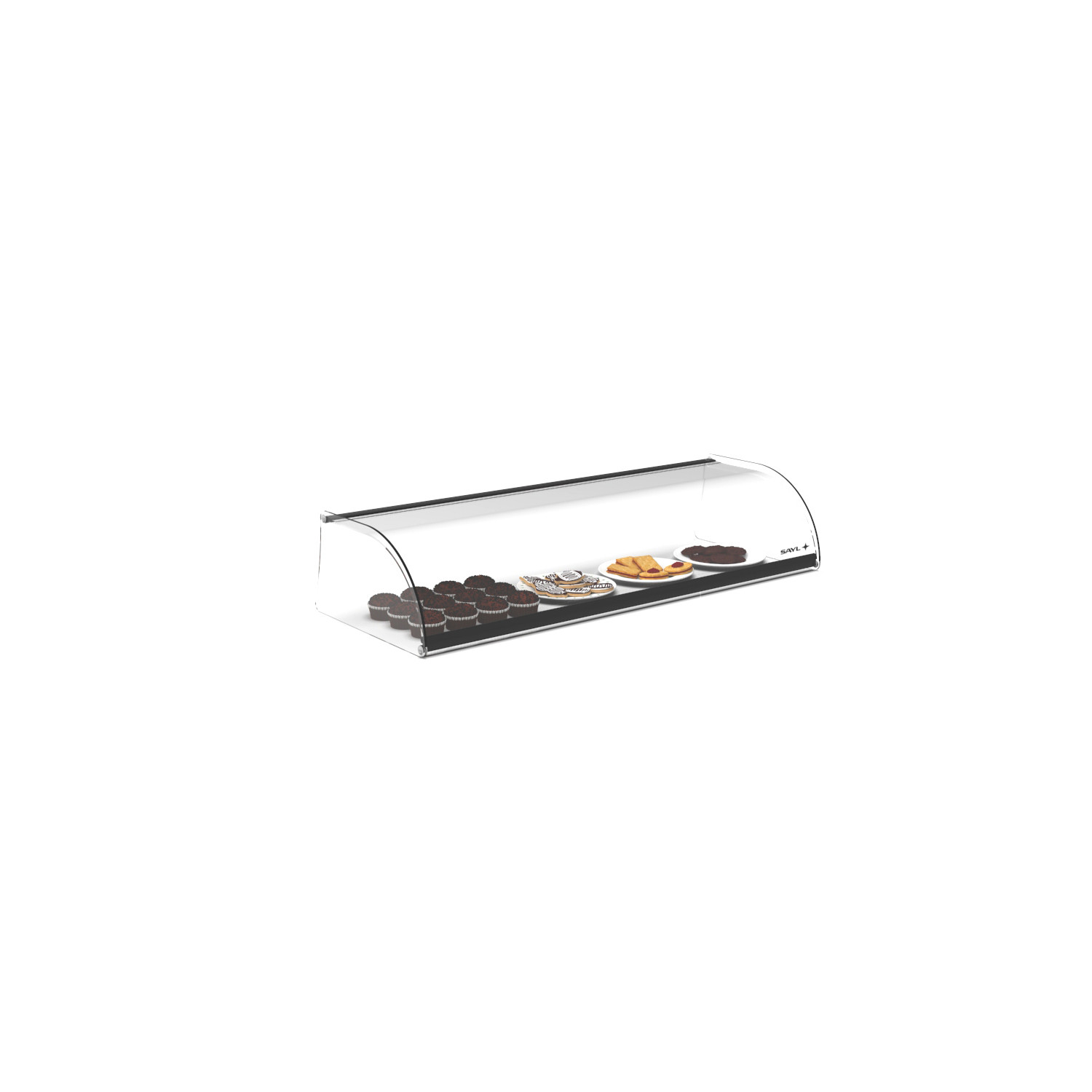 Vitrine Expositora Neutra para Pastelaria e Charcutaria - 840mm