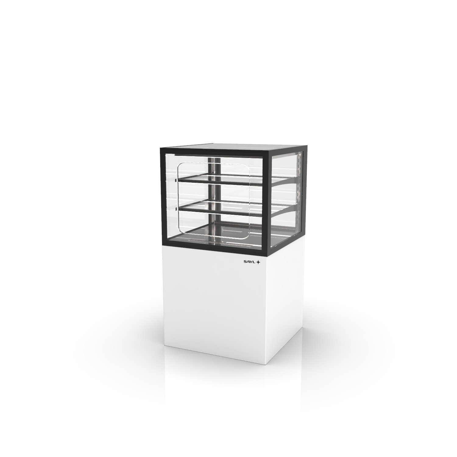 Vitrine Expositora Neutra de Balcão 600x600x1100mm