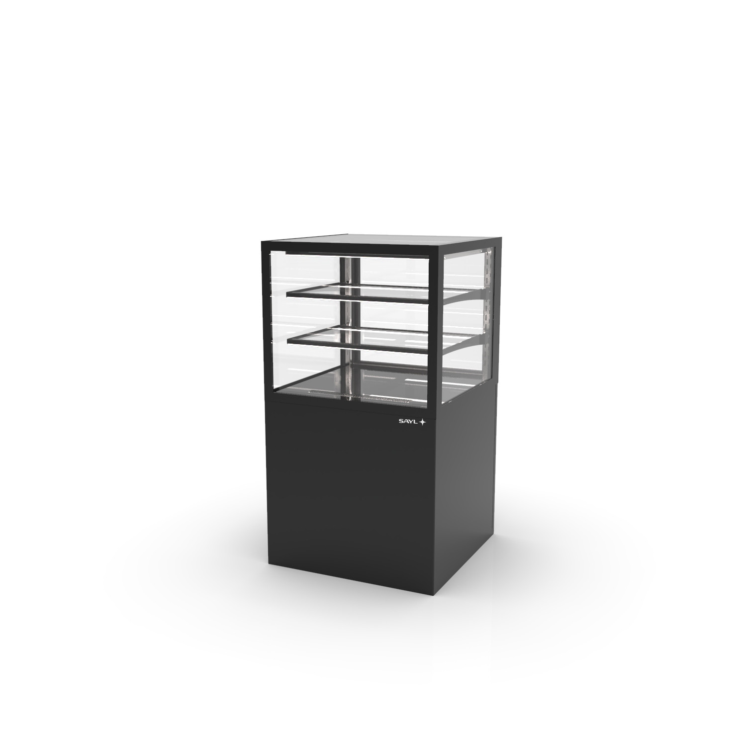 Vitrine Expositora Neutra Vertical Deslizante H60 IN60/50-110N-B