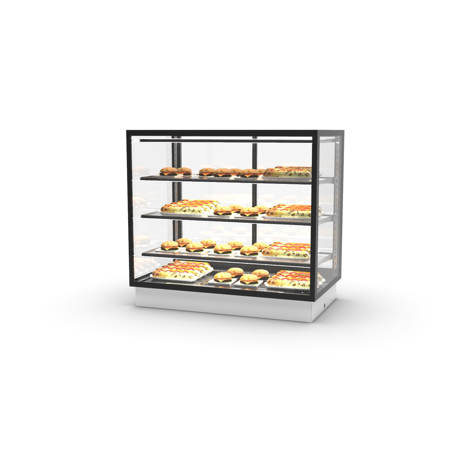 Vitrine de Quentes Encastrável Touch DP-100-80C