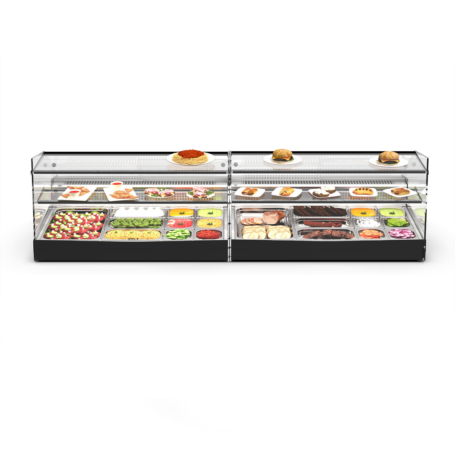 Vitrine Refrigerada de Bancada para 3 GN 1/1 - LM10