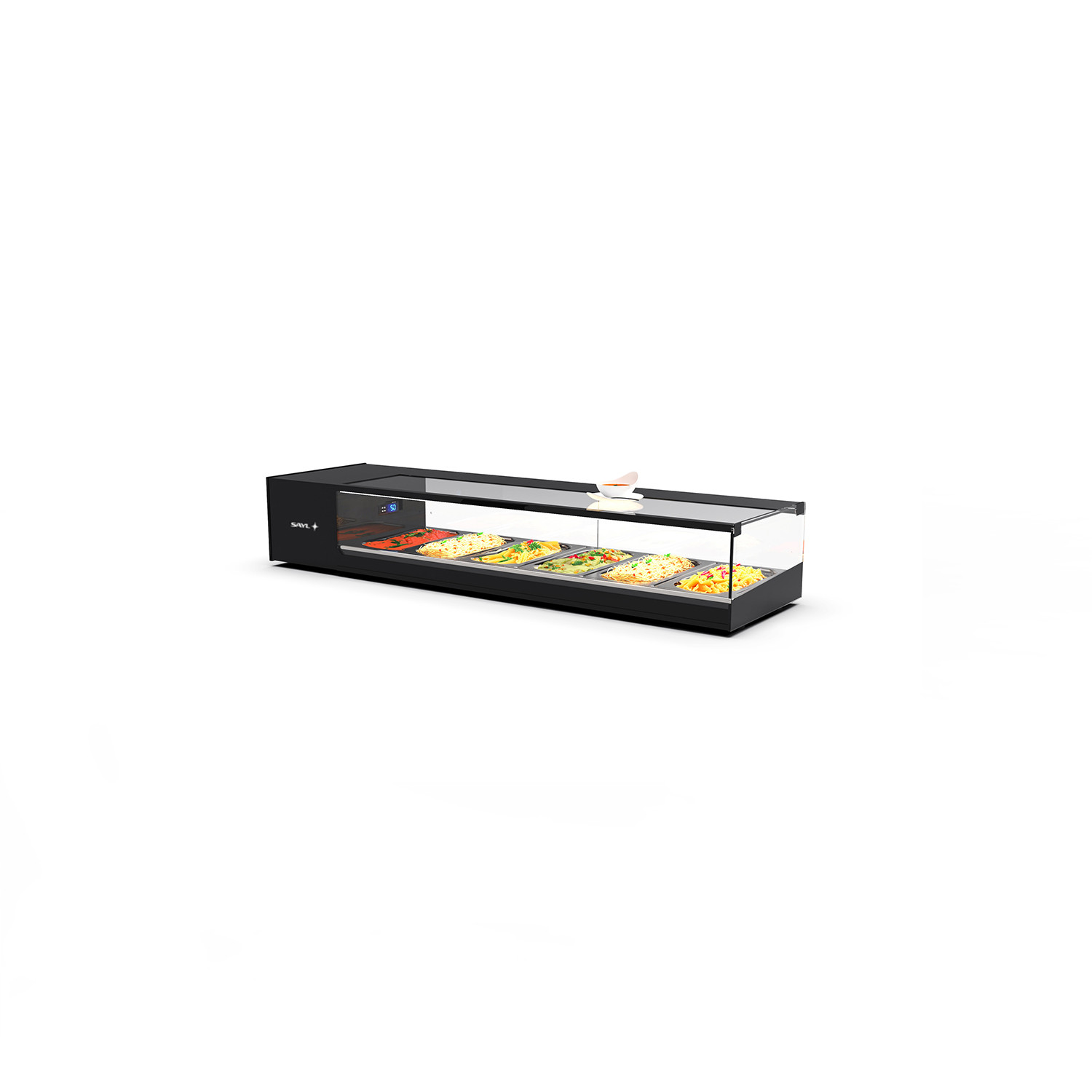 Vitrine Refrigerada de Bancada para 6 GN 1/3