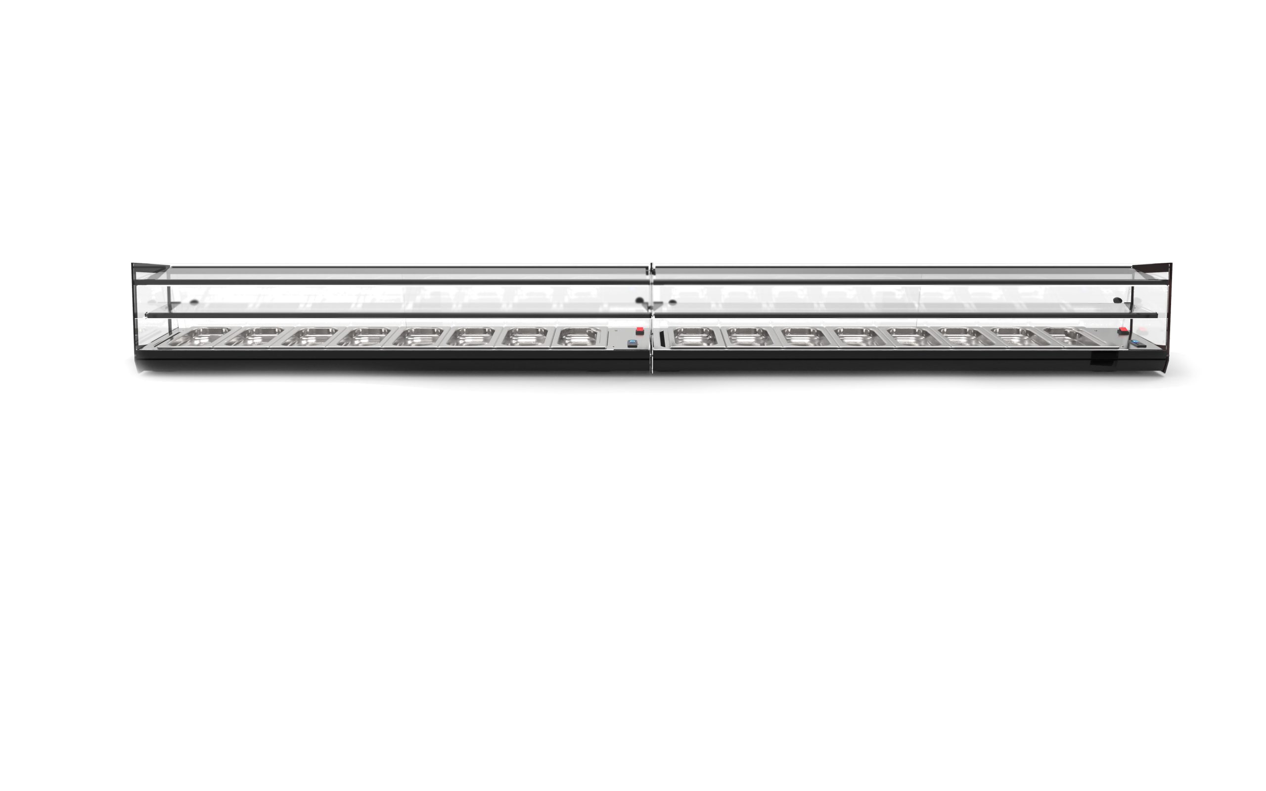 Vitrine Refrigerada Expositora 1680mm 8xGN1/3