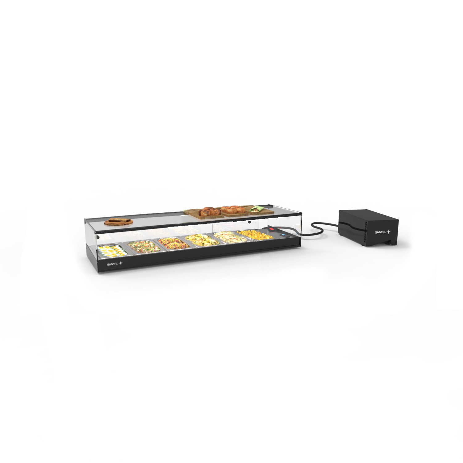 Vitrine Refrigerada de Pias GN 1/3 - VTLG6GR