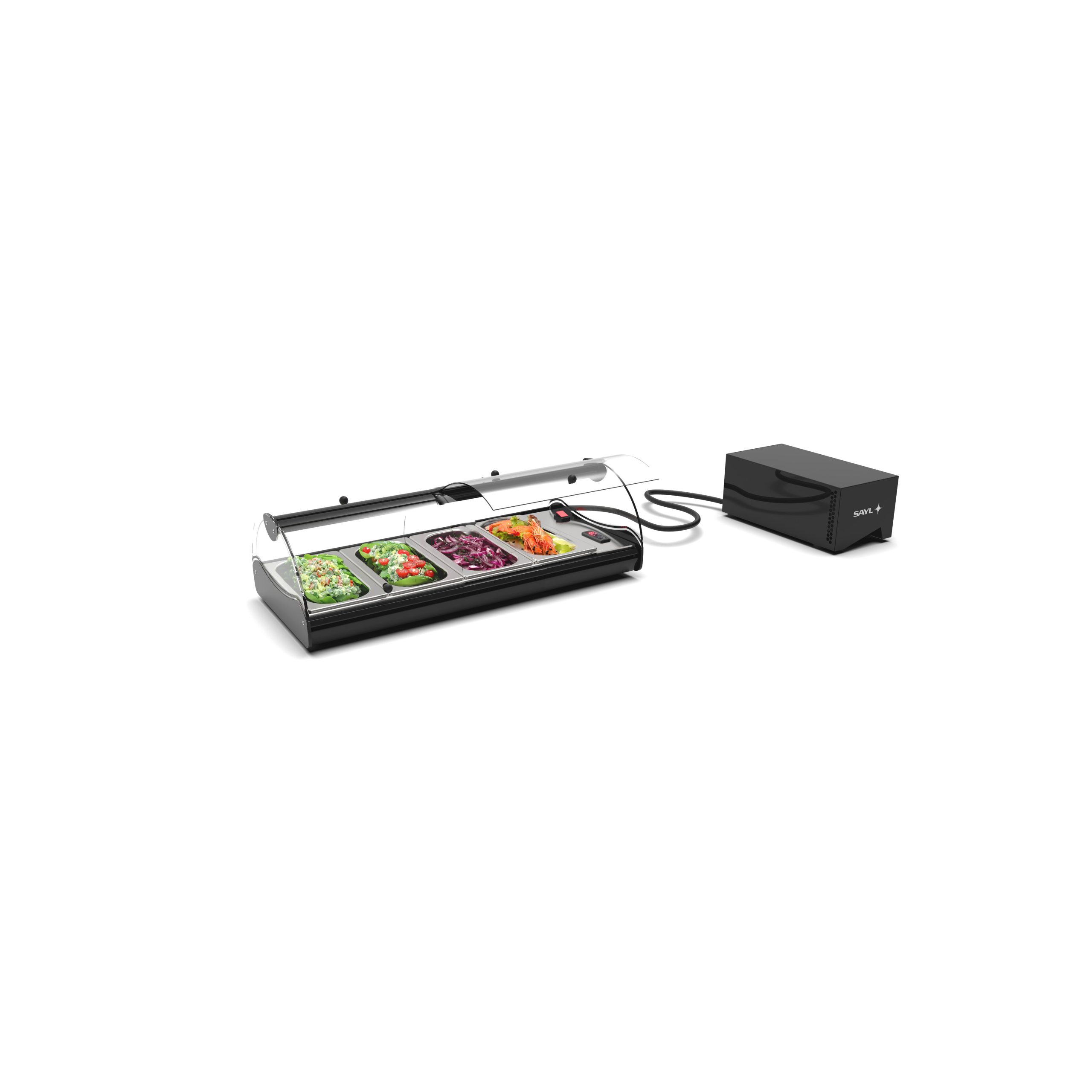 Vitrine Refrigerada de Bancada S4GR 4xGN1/3