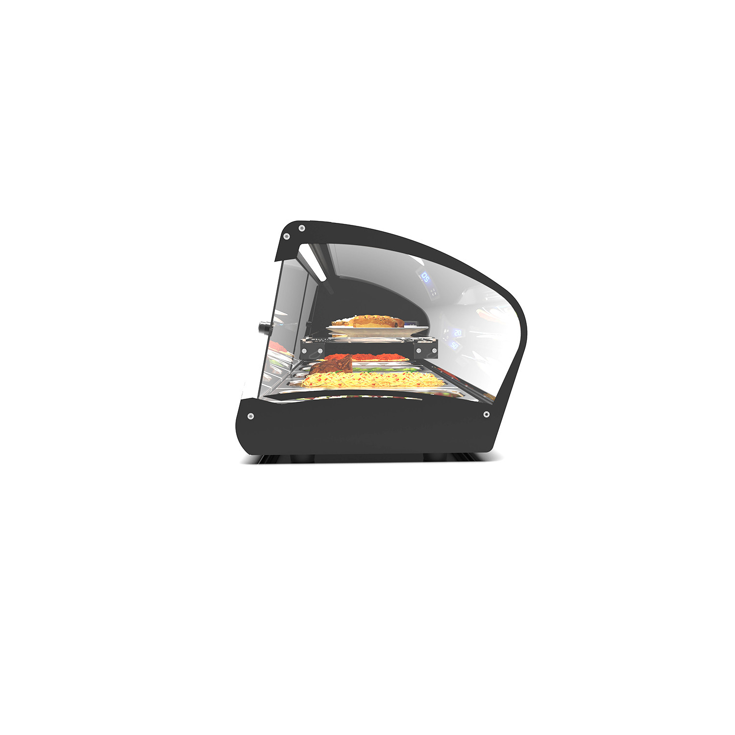 Vitrine Refrigerada de Bancada SK24GR 4xGN1/3