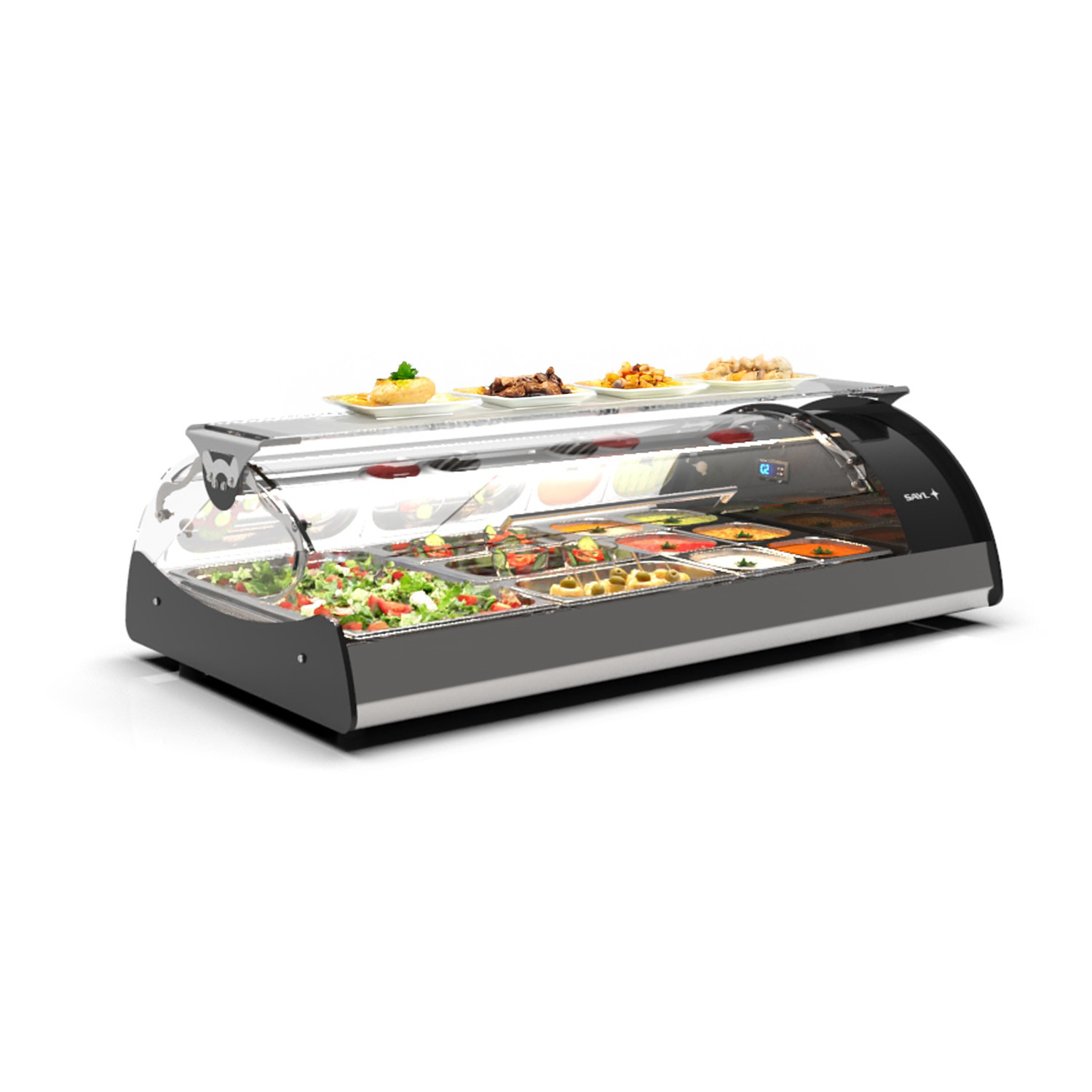 Vitrine Refrigerada de Bancada VMX3E 3xGN1/1