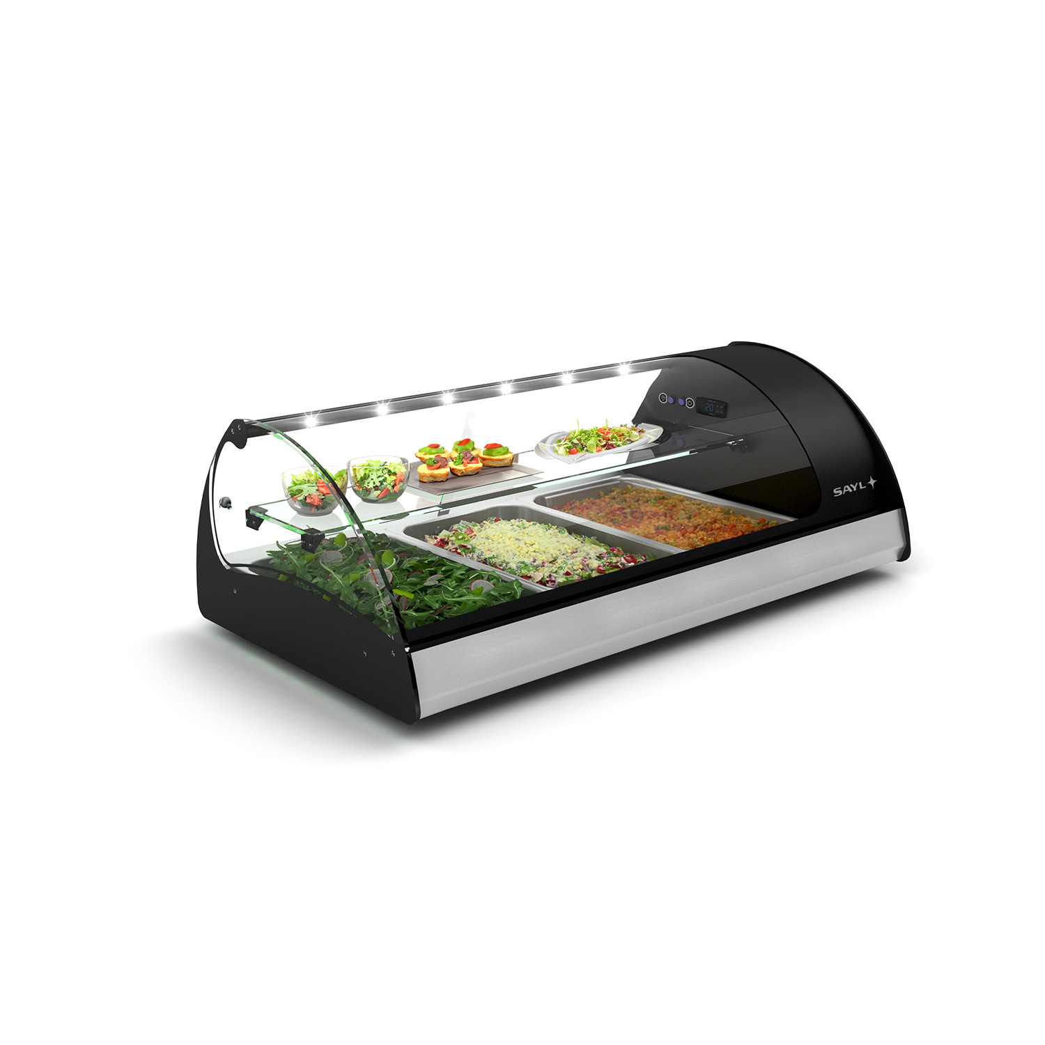 Vitrine Refrigerada de Bancada para 3xGN 1/1 - VS3