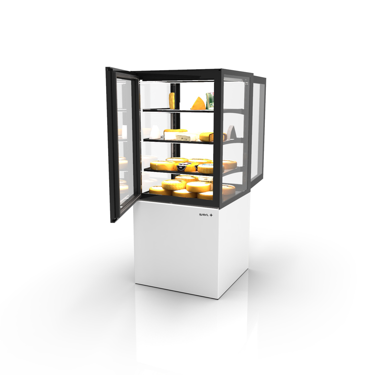 Vitrine Refrigerada Vertical com Controlo de Humidade