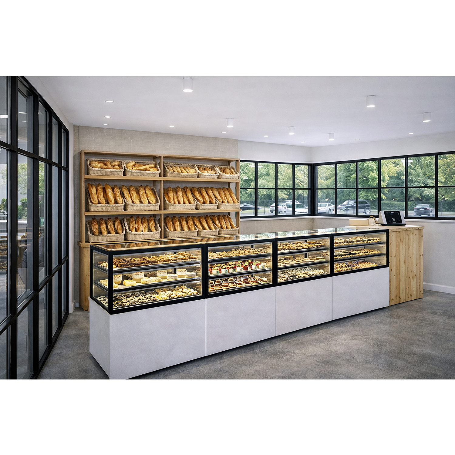 Vitrine Refrigerada Expositora 2ºC/6ºC com Controlo de Humidade