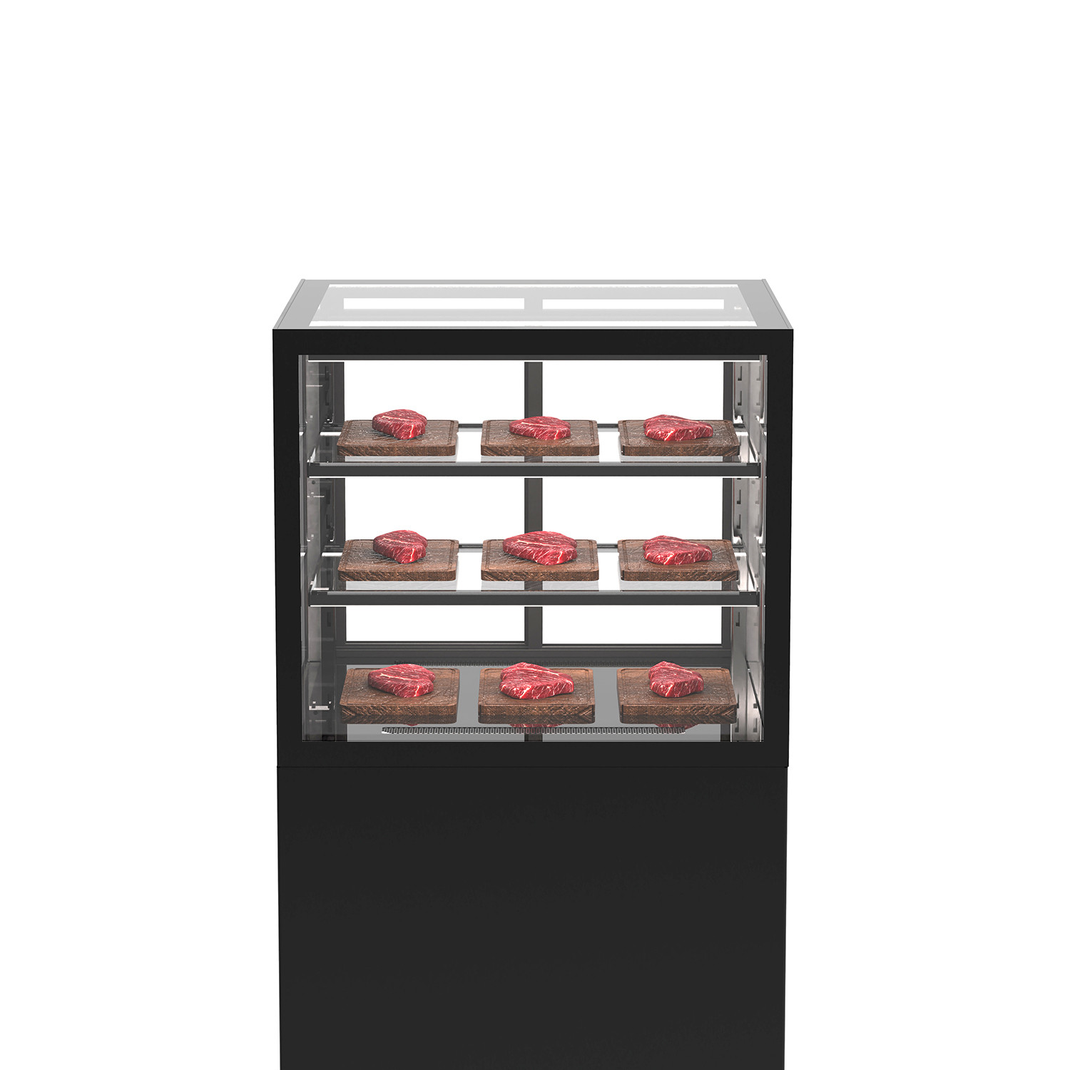 Vitrine Refrigerada Profissional para Conteúdo Húmido