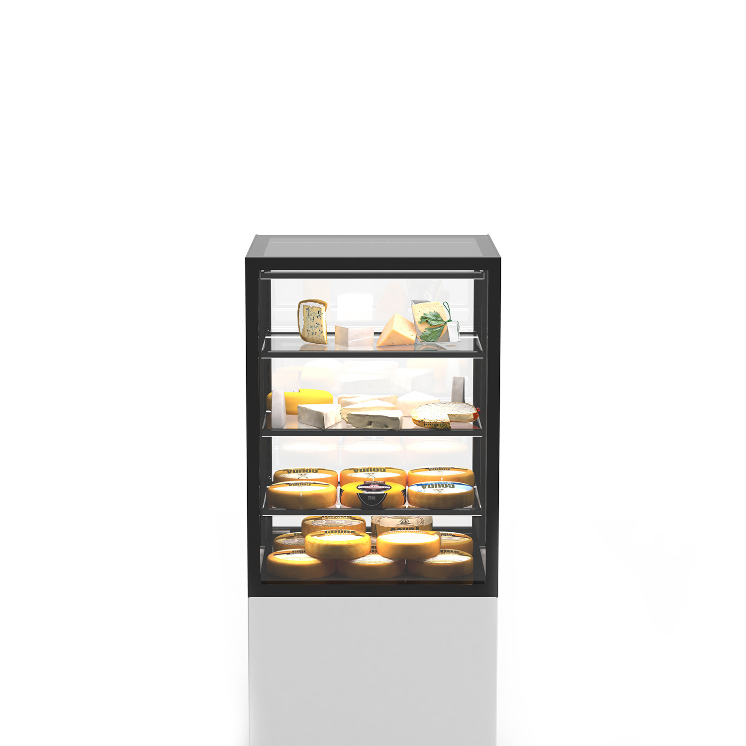 Vitrine Refrigerada Vertical com Controlo de Humidade