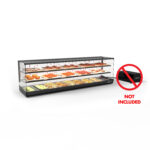Vitrine Refrigerada Estática Lógica Triple com 2 Prateleiras