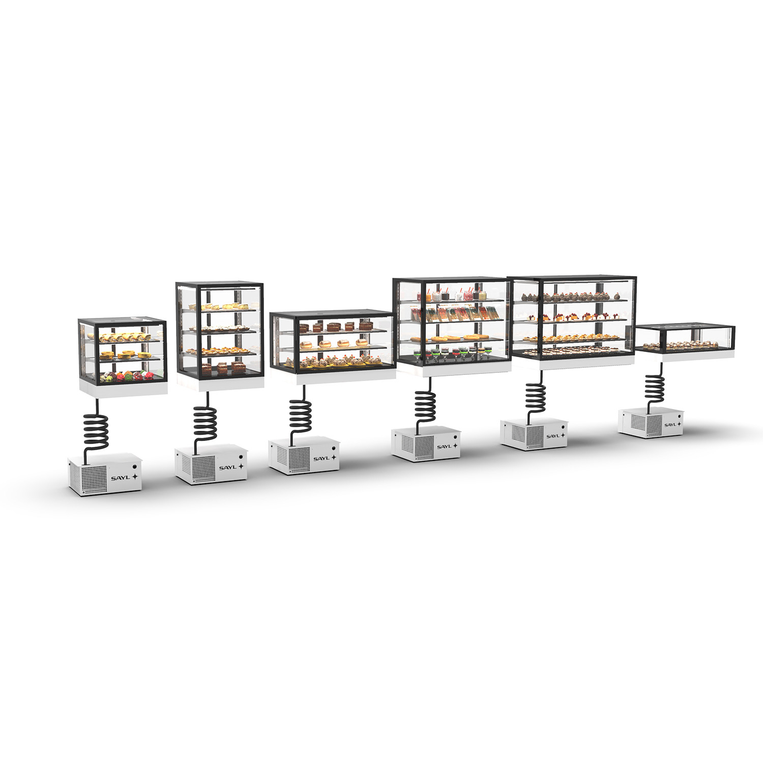 Vitrine Refrigerada para Exposição de Produtos 120cm