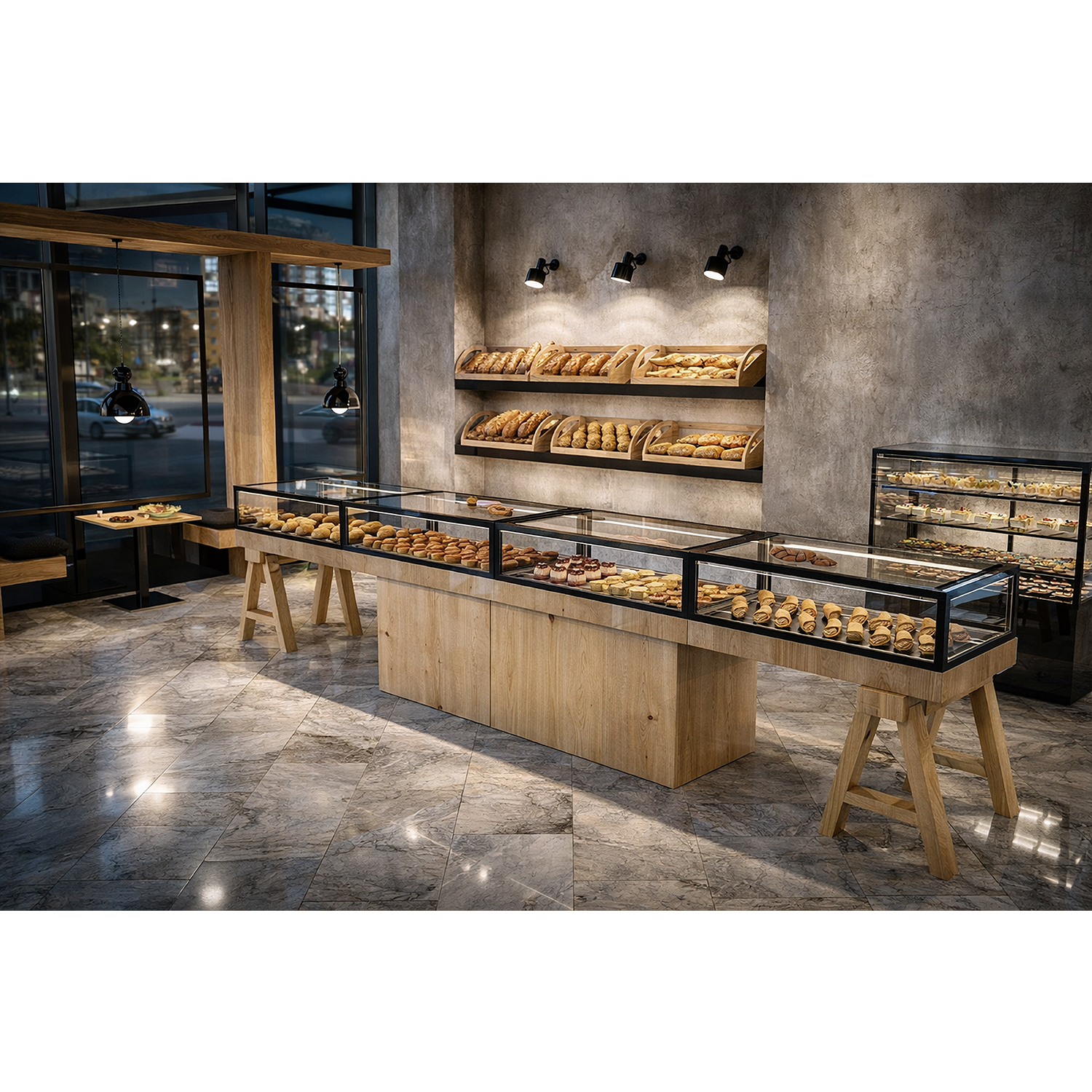 Vitrine Refrigerada para Exposição de Produtos 120cm