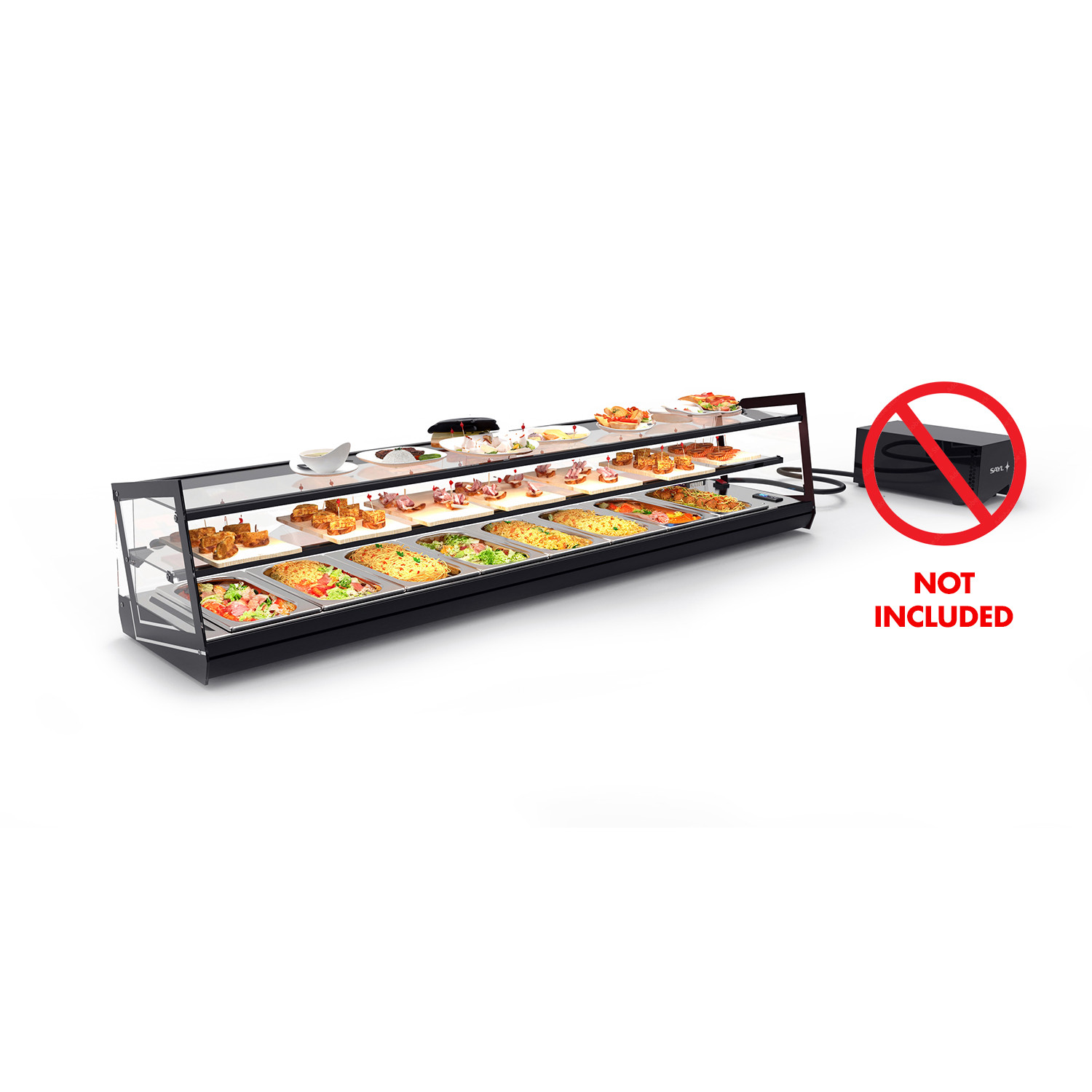 Vitrine Refrigerada Kube para Exposição Estática +2ºC/+6ºC