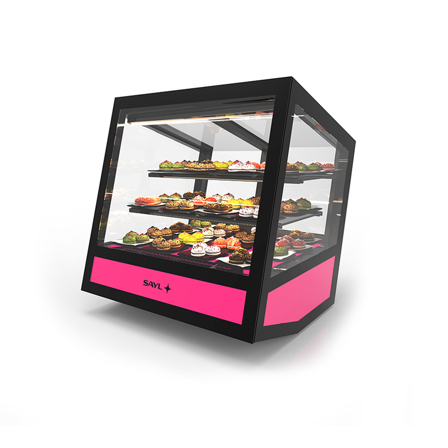Vitrine Refrigerada para Exposição de Produtos QBO-R 620mm