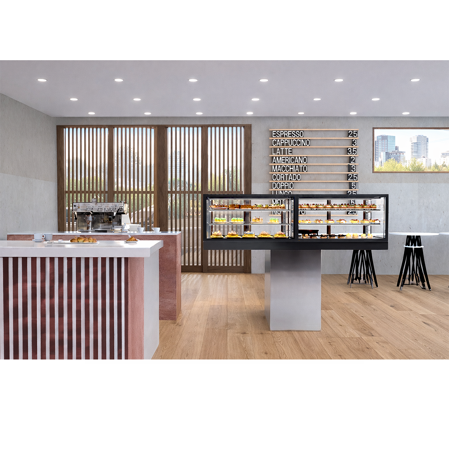 Vitrine Refrigerada Expositora 100cm com Portas Deslizantes