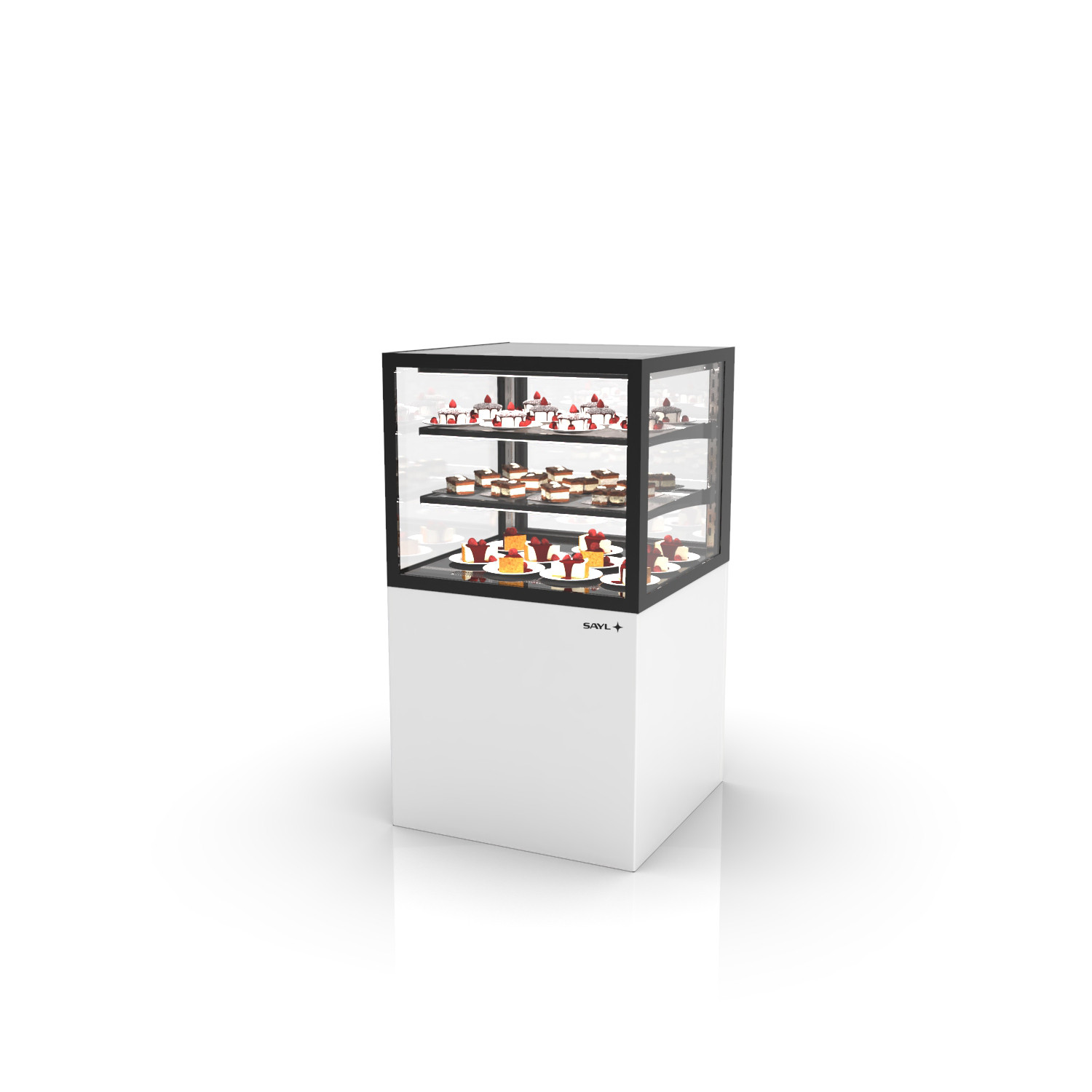 Vitrine Refrigerada Expositora 600mm com Base Integra