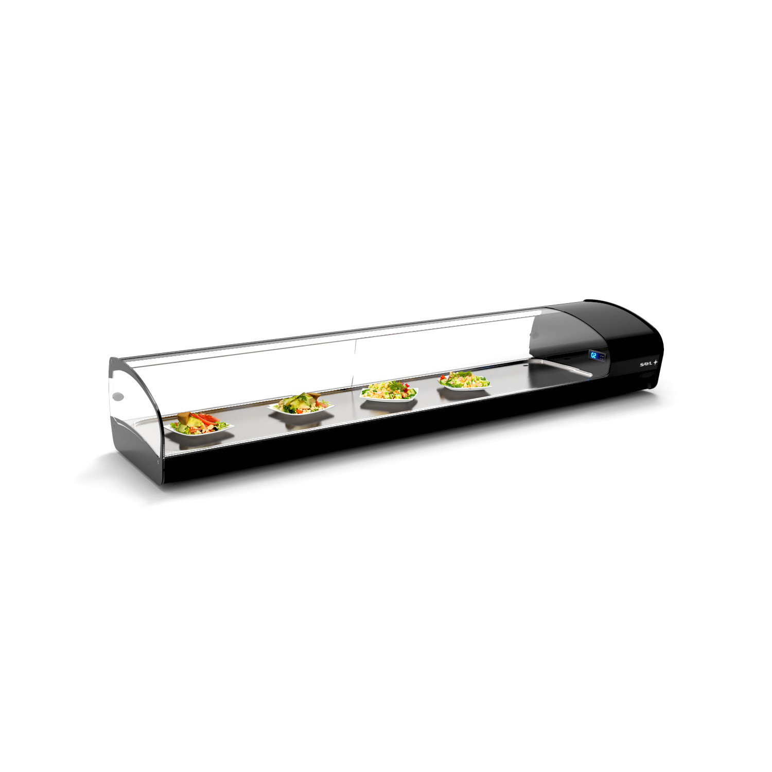 Vitrine Refrigerada Expositora 8xGN1/3 de Bancada