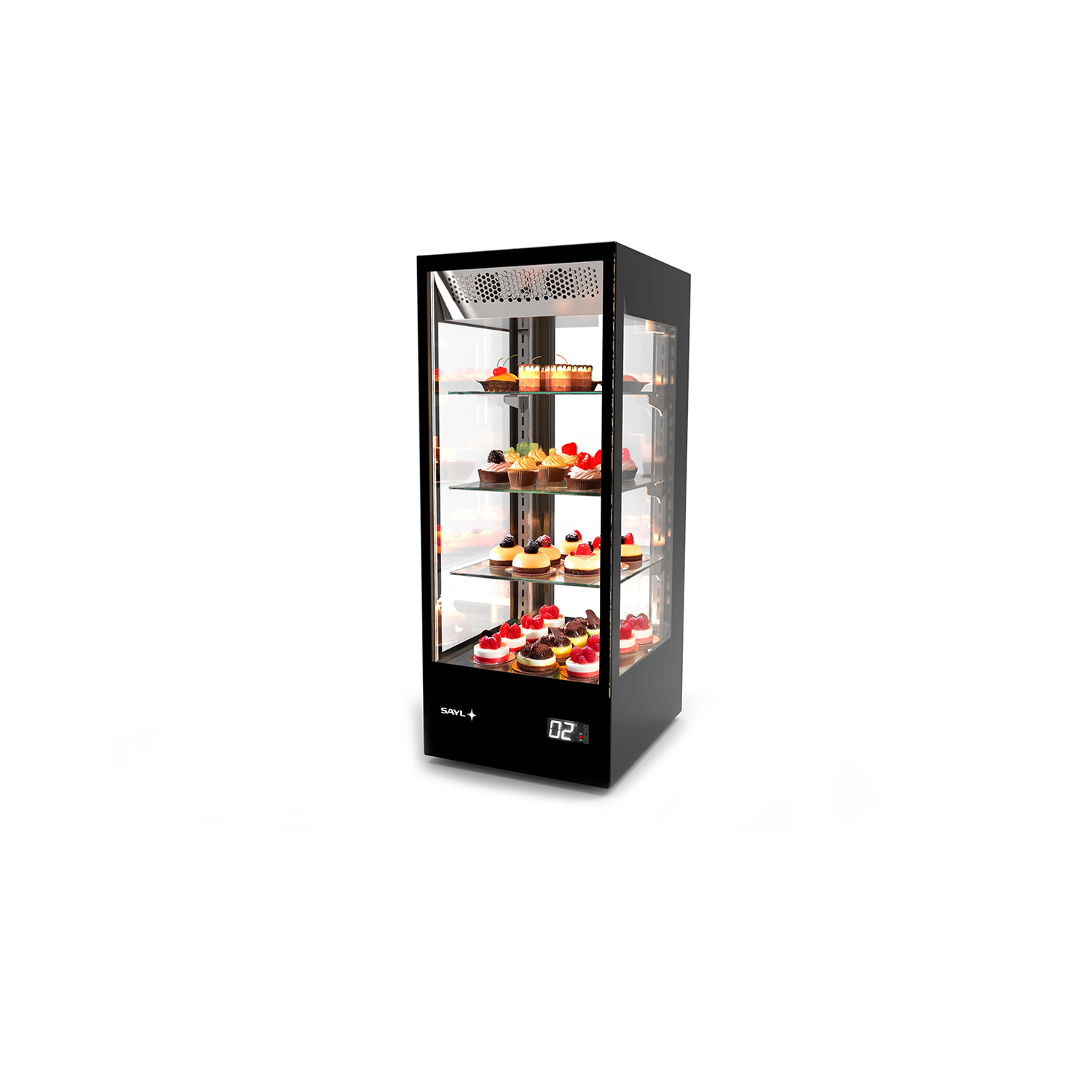 Vitrine Refrigerada Expositora 3 Prateleiras CBX-80
