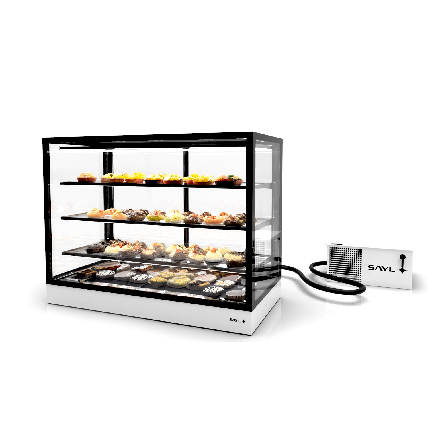 Vitrine Refrigerada Expositora IN-120-90R - 1200x600x950mm