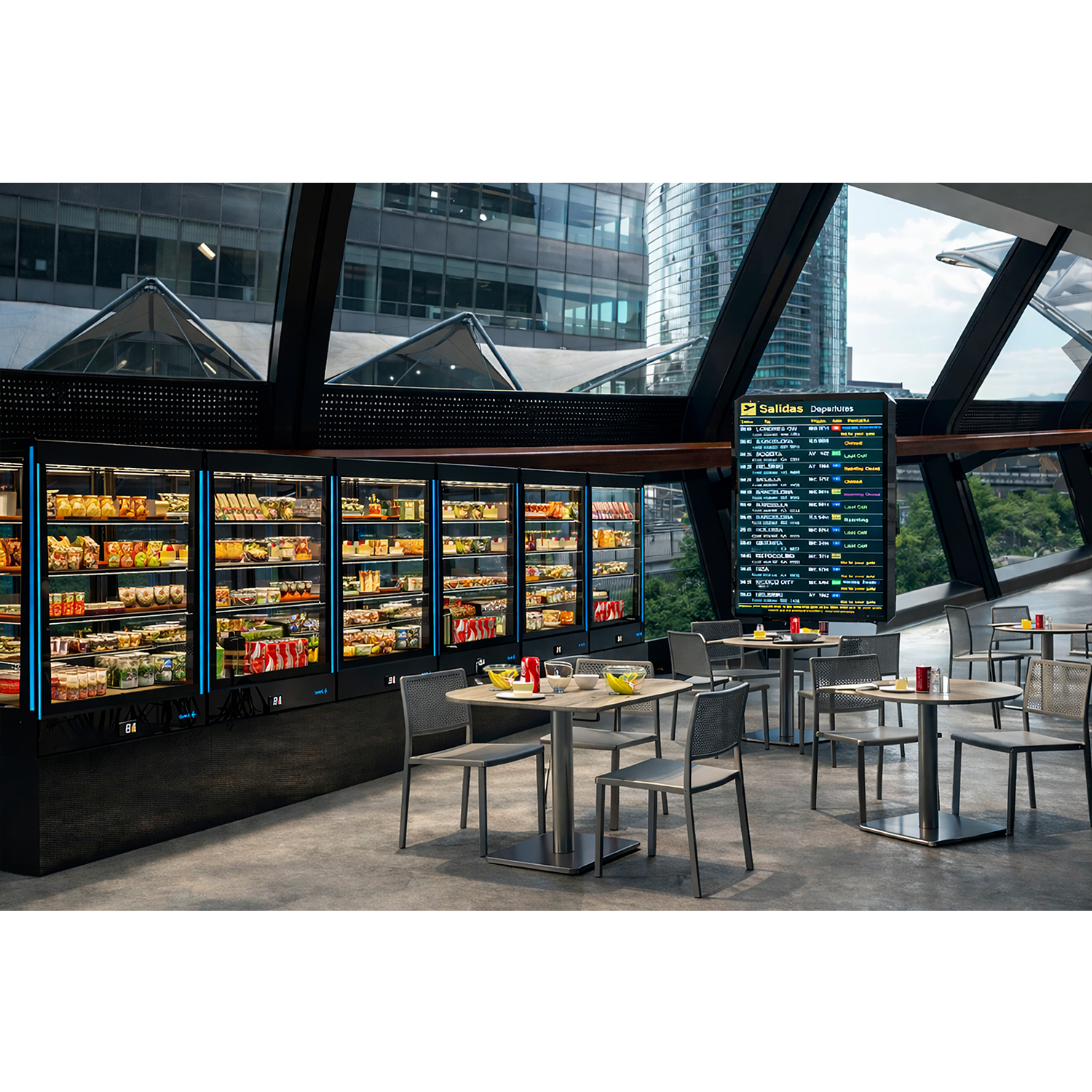 Vitrine Refrigerada Expositora 1015mm PAK-RAC