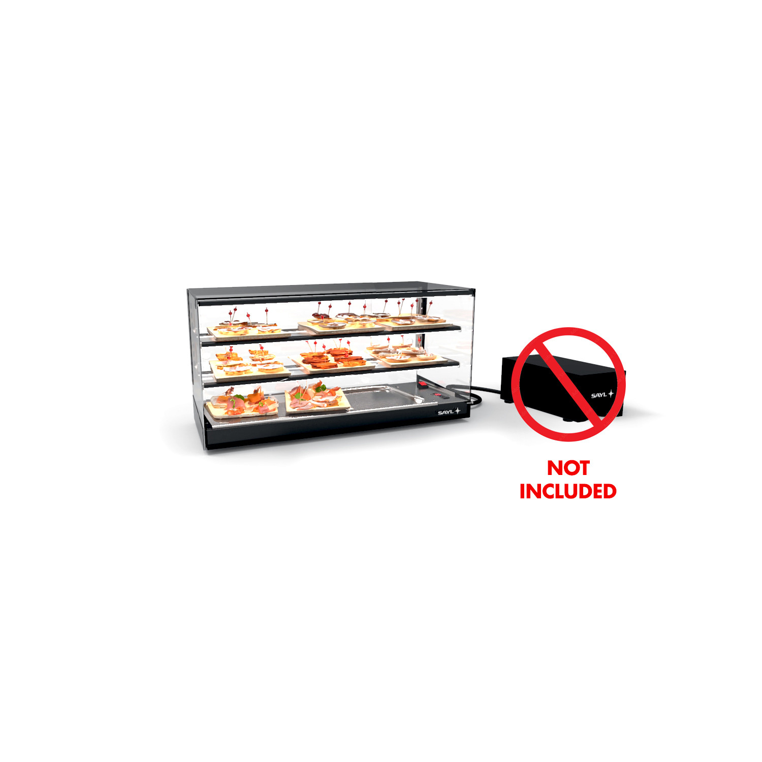 Vitrine Refrigerada Expositora 3 Níveis VTLG24GRPZ-2