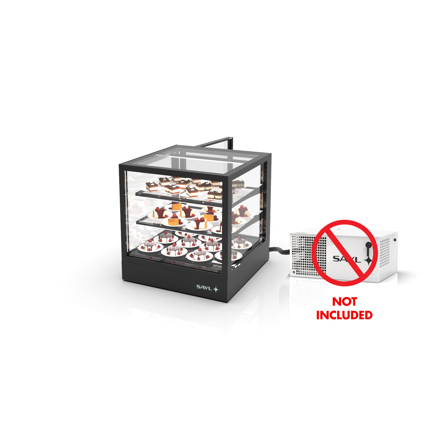Vitrine Refrigerada Expositora Integrável IN60-60RZ-B
