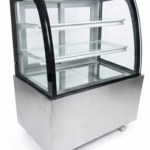 Vitrine Refrigerada Pastelaria Vidro Curvo 515L