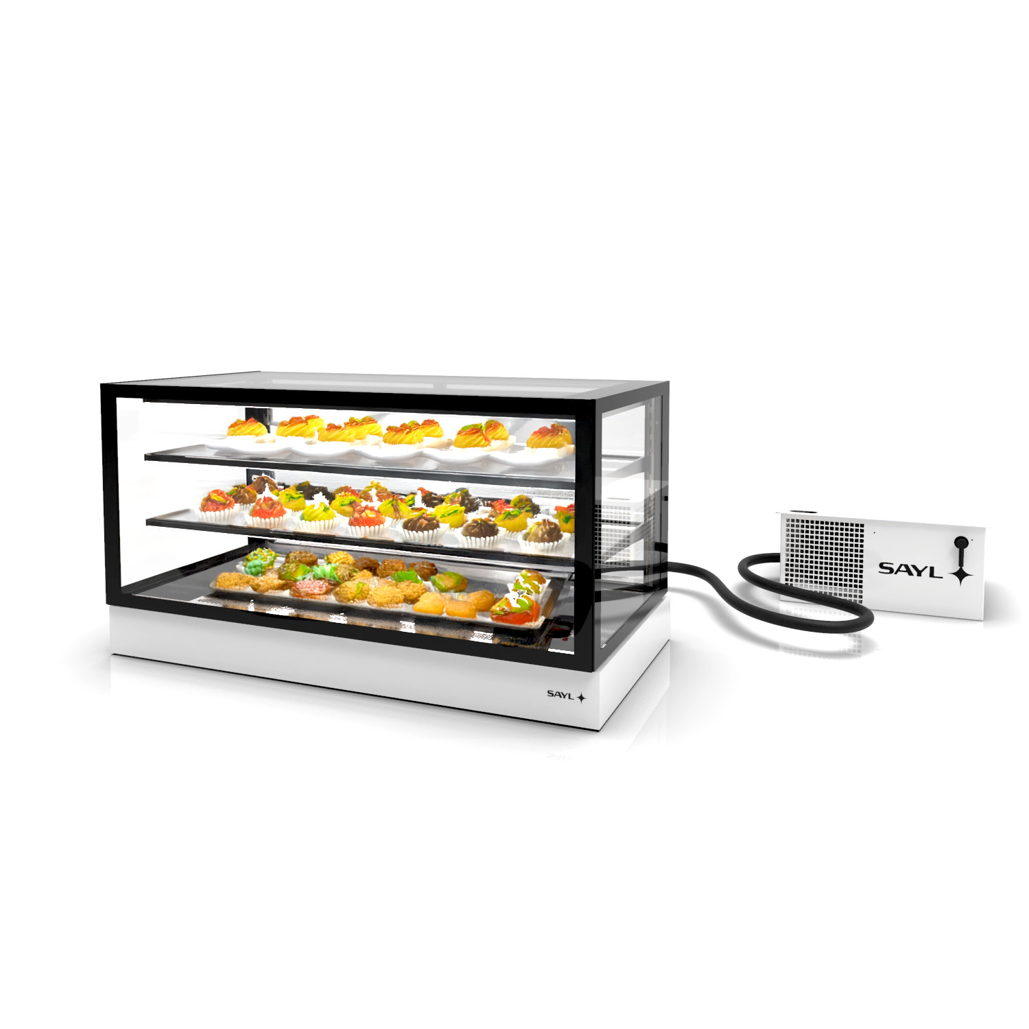 Vitrine Refrigerada para Pastelaria e Charcutaria 1200x600mm
