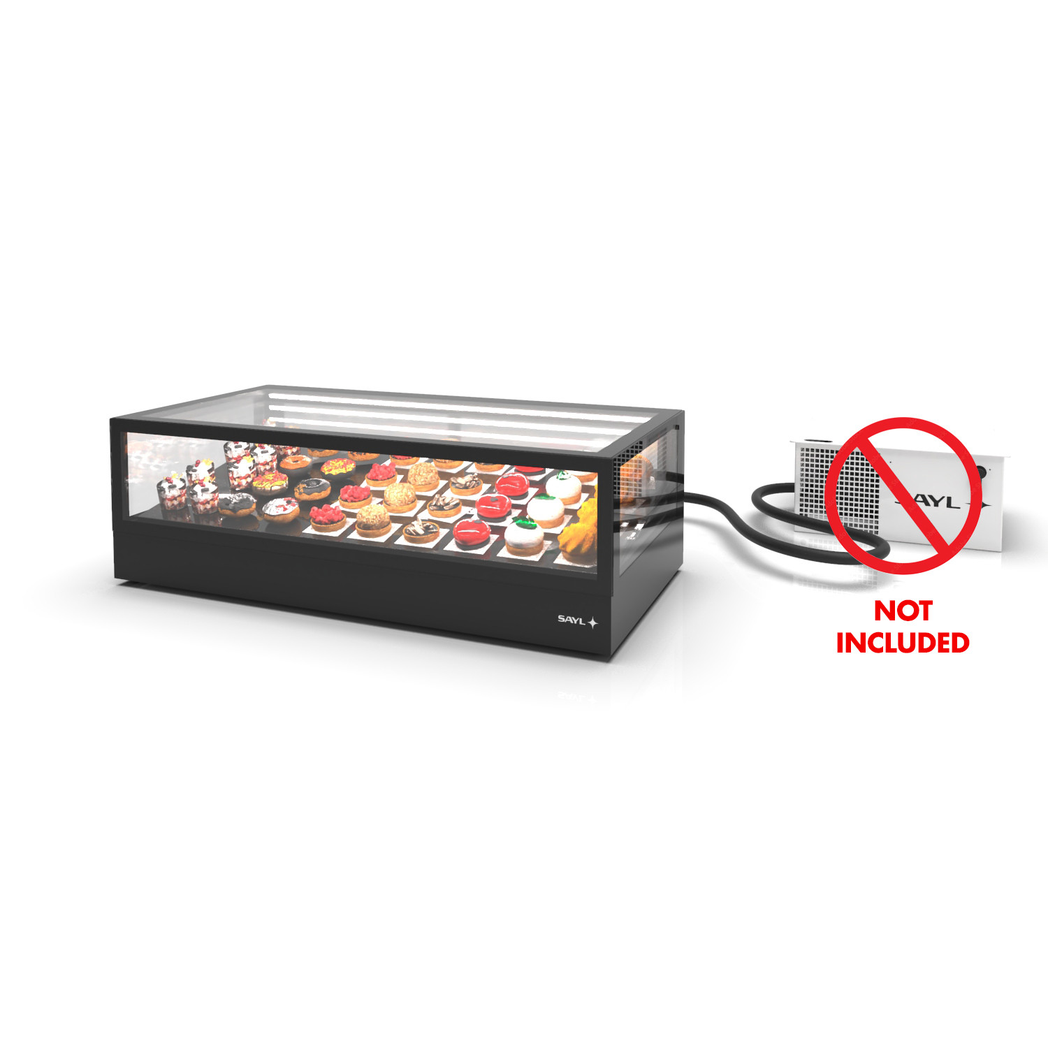 Vitrine Refrigerada Expositora 120cm Portas Deslizantes