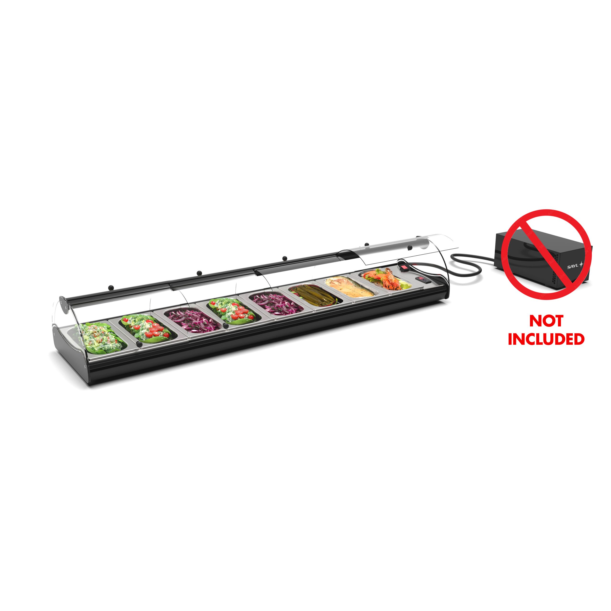 Vitrine Self-Service Refrigerada Estática S8GRPZ