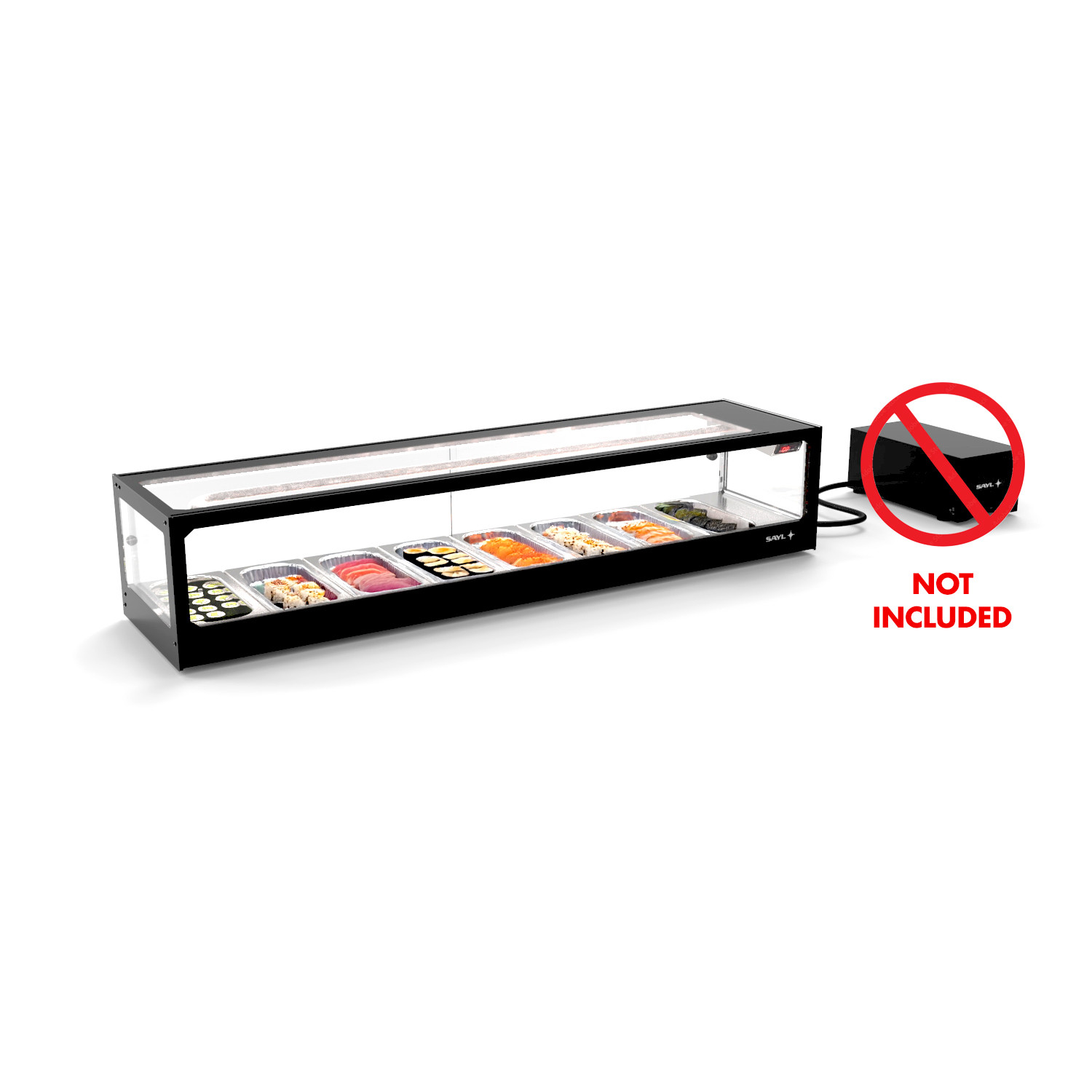 Vitrine Refrigerada Expositora de Sushi 8xGN1/3